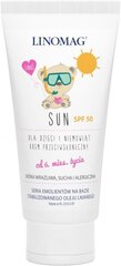 Kreem LinoMag Sun SunScreen SPF 50, 50ml hind ja info | Laste ja ema kosmeetika | hansapost.ee