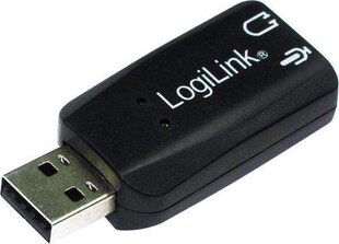 Logilink USB Audio adapter, 5.1 sound ef цена и информация | Адаптеры, USB-разветвители | hansapost.ee