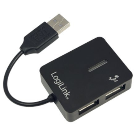 LogiLink 4 USB HUB hind ja info | USB adapterid ja jagajad | hansapost.ee