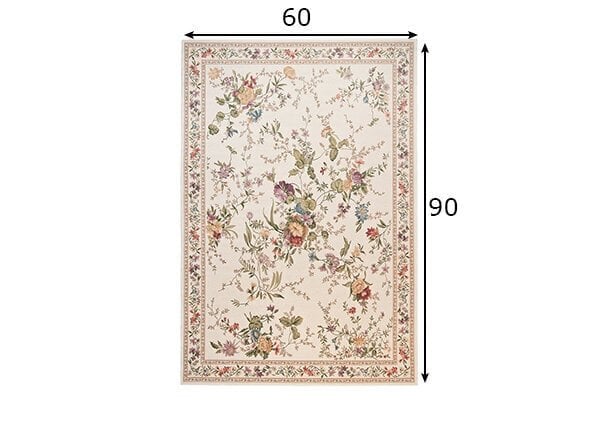 Vaip Flomi Sagrini, kreemjas - erinevad suurused, Vaip Flomi, kreemjas, 80 x 150 cm hind ja info | Vaibad | hansapost.ee