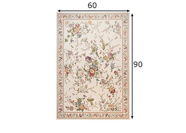 Vaip Flomi Sagrini, kreemjas - erinevad suurused, Vaip Flomi, kreemjas, 80 x 150 cm hind ja info | Vaibad | hansapost.ee