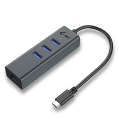 Adapter I-Tec C31METALG3HUB цена и информация | Адаптеры, USB-разветвители | hansapost.ee