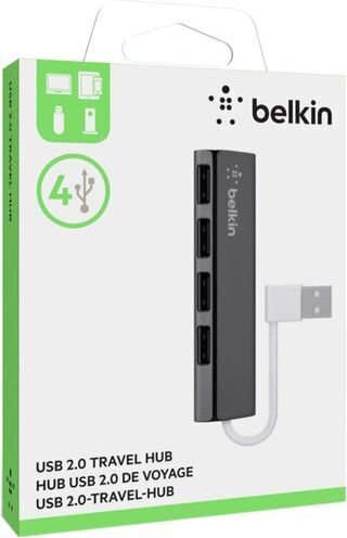 4-Port Usb Hub Belkin F4U042BT hind ja info | USB adapterid ja jagajad | hansapost.ee