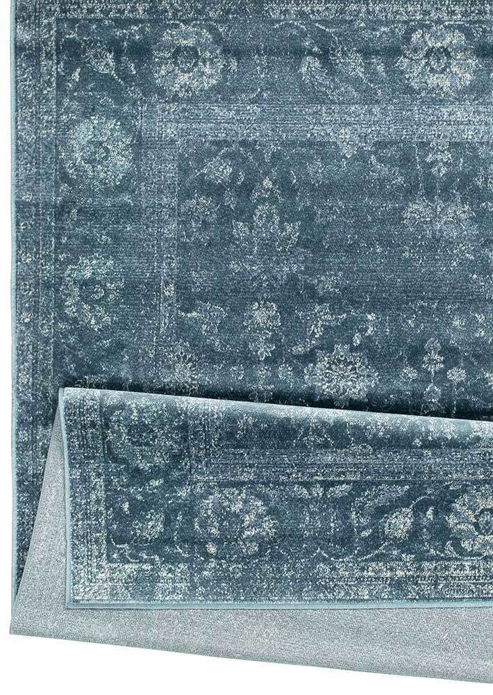 Narma viskoosvaip Maya, hall-sinine - erinevad suurused, 185 x 275 cm hind ja info | Vaibad | hansapost.ee