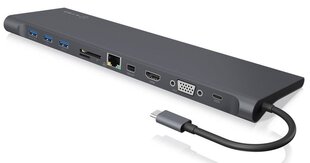 RAIDSONIC IB-DK2102-C. цена и информация | Адаптеры, USB-разветвители | hansapost.ee