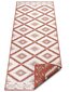 Northrugs kahepoolne vaip In- & Outdoor Malibu, oranž, 160x230 cm цена и информация | Vaibad | hansapost.ee