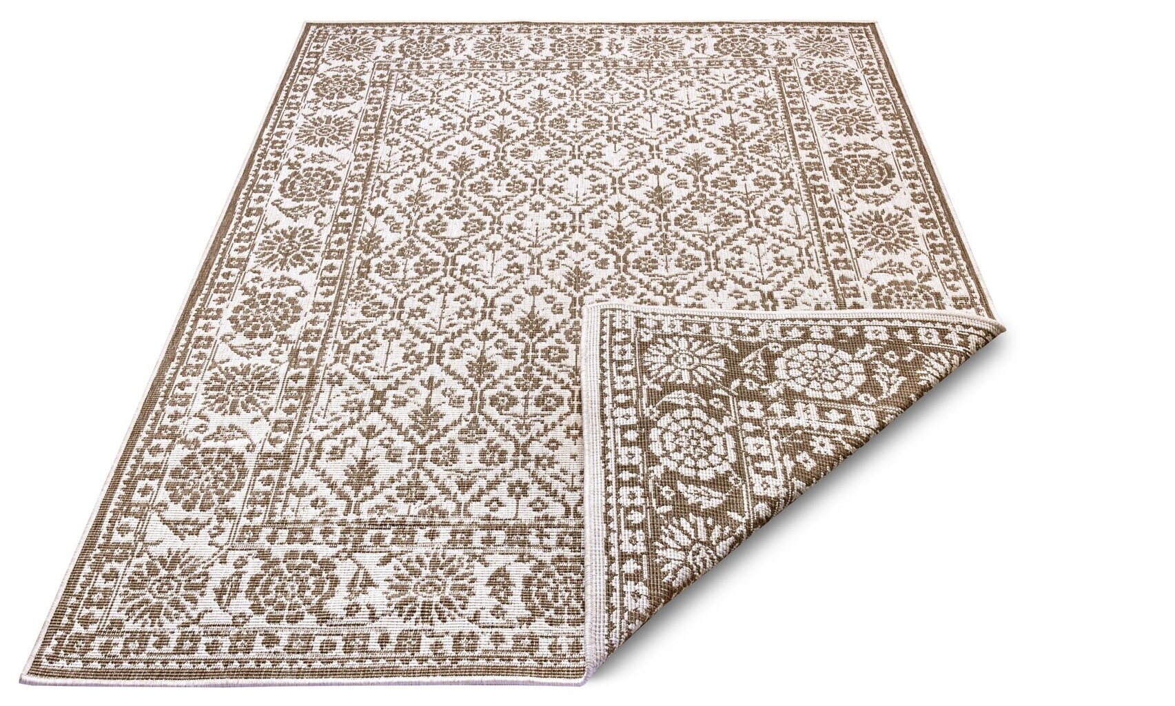 Northrugs kahepoolne vaip In-& Outdoor Curacao, beež, 200x290 cm hind ja info | Vaibad | hansapost.ee