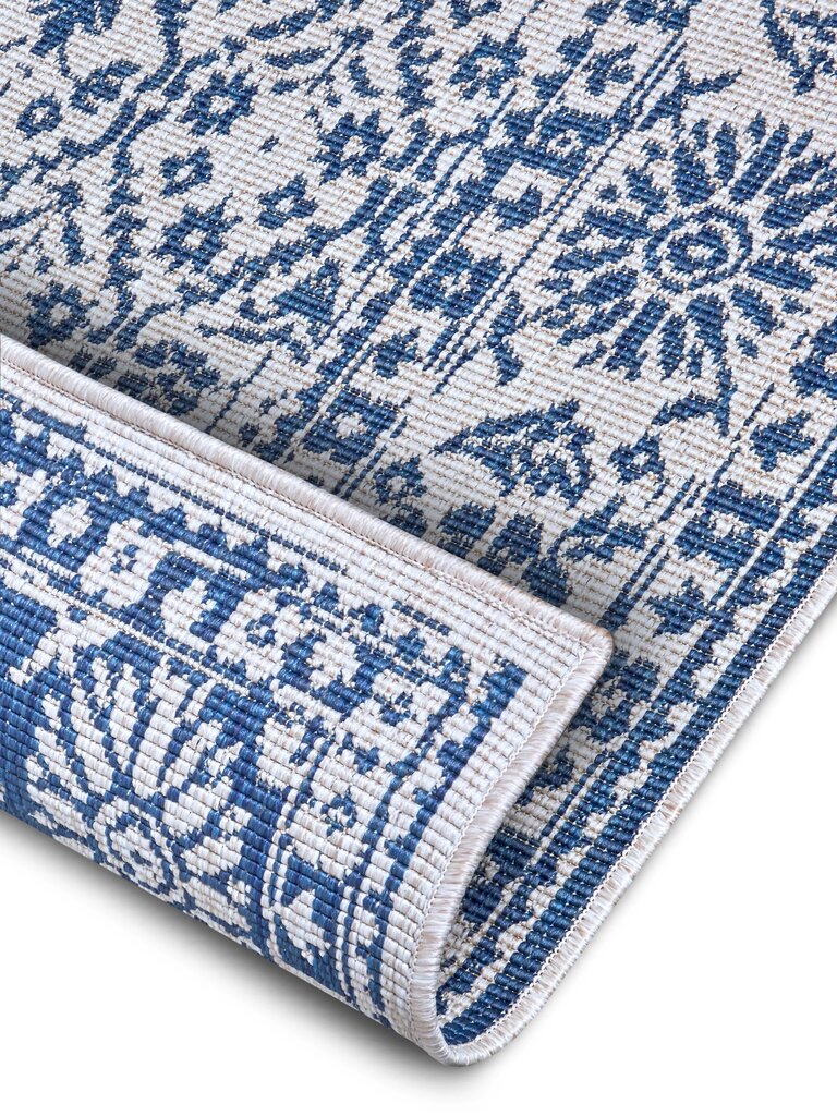 Northrugs kahepoolne vaip In-& Outdoor Curacao, sinine, 200x290 cm hind ja info | Vaibad | hansapost.ee