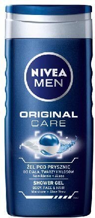 Dušigeel meestele Nivea Men Original Care, 250ml hind ja info | Dušigeelid, õlid | hansapost.ee