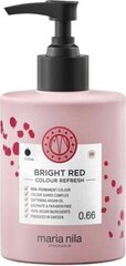 Окрашивающая, питательная маска для волос Maria Nila Colour Refresh 0.66 Bright Red, 300 мл цена и информация | Краска для волос | hansapost.ee