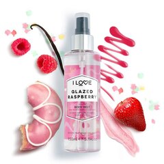 Kehasprei I Love Glazed Raspberry 150 ml hind ja info | Dušigeelid ja deodorandid naistele | hansapost.ee