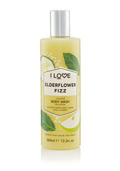 Dušigeel I Love Elderflower Fizz 360 ml hind ja info | I Love Parfüümid, lõhnad ja kosmeetika | hansapost.ee