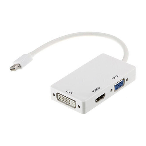 Adapter mini DisplayPort HDMI, DVI, VGA цена и информация | USB adapterid ja jagajad | hansapost.ee