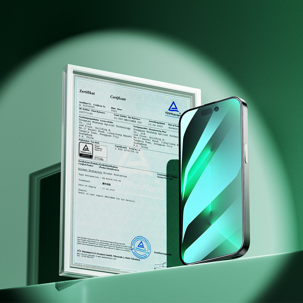 Joyroom Knight iPhone 14 Pro Max JR-G04 цена и информация | Ekraani kaitseklaasid ja kaitsekiled | hansapost.ee