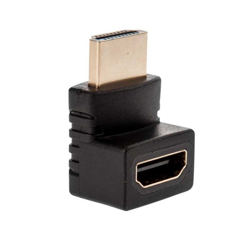 RoGer 90 Gold Plated HDMI Extender 1080P 90 Degree Right Angle Connector цена и информация | USB adapterid ja jagajad | hansapost.ee