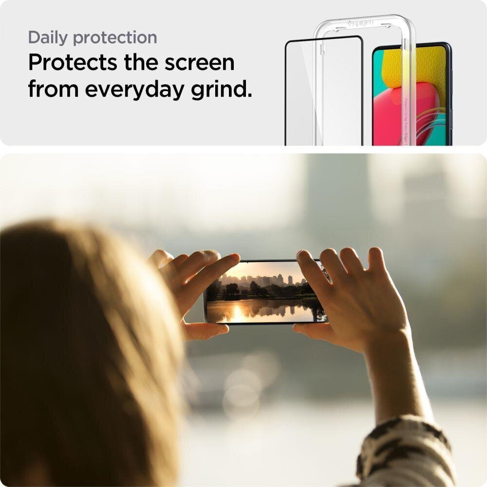 Spigen Samsung Galaxy M53 5G hind ja info | Ekraani kaitseklaasid ja kaitsekiled | hansapost.ee