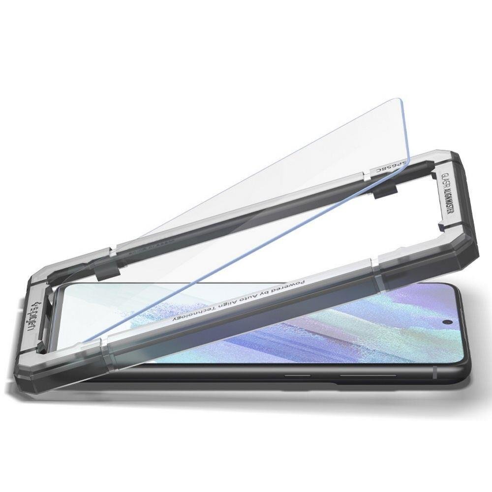 Spigen Samsung Galaxy S21 FE 5G цена и информация | Ekraani kaitseklaasid ja kaitsekiled | hansapost.ee