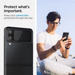 Spigen Optik kaamerakaitse Galaxy Z Flip 3 hind ja info | Ekraani kaitseklaasid ja kaitsekiled | hansapost.ee