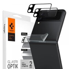 Spigen Optik kaamerakaitse Galaxy Z Flip 3 hind ja info | Ekraani kaitseklaasid ja kaitsekiled | hansapost.ee