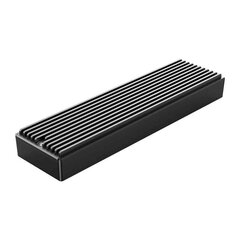 Корпус SDD M.2 Orico, NVME, USB-C 3.1 Gen.2, 10Gbps (черный) цена и информация | Адаптеры и USB-hub | hansapost.ee