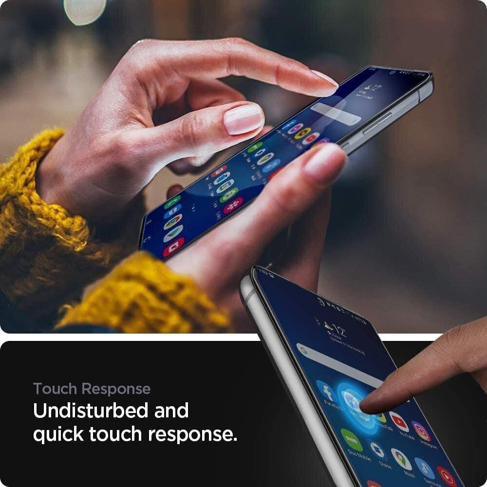 Spigen Samsung Galaxy S21 Ultra hind ja info | Ekraani kaitseklaasid ja kaitsekiled | hansapost.ee