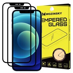 Wozinsky 2x iPhone 12 Pro Max black hind ja info | Ekraani kaitseklaasid ja kaitsekiled | hansapost.ee