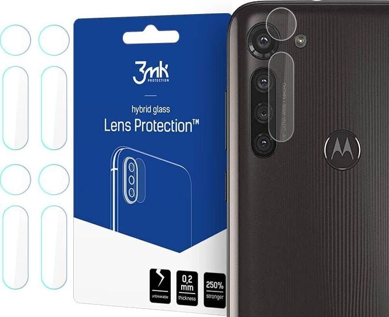 3mk kaamerakaitse Motorola Moto G8 Power jaoks hind ja info | Ekraani kaitseklaasid ja kaitsekiled | hansapost.ee