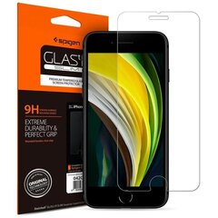 Spigen iPhone SE (2022/2020) hind ja info | Ekraani kaitseklaasid ja kaitsekiled | hansapost.ee