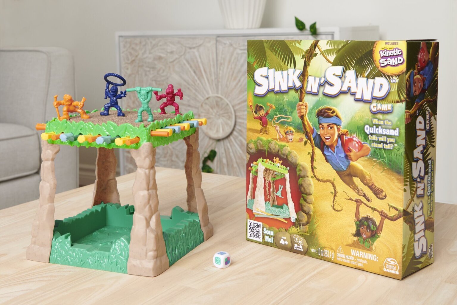 Lauamäng lastele Sink N Sand Spinmaster games hind ja info | Lauamängud ja mõistatused perele | hansapost.ee
