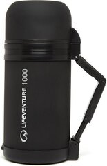 Toidutermos Lifeventure TiV Widemouth Vacuum Flask 1000 Dark Grey price and information | Termosed ja termokruusid | hansapost.ee