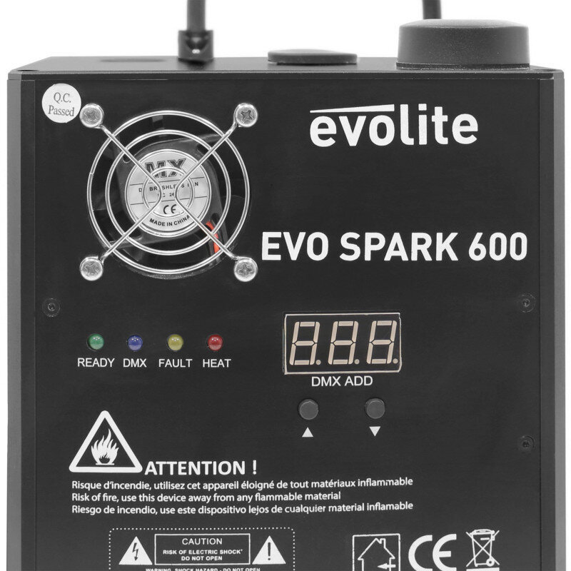 Külma tule purske komplekt Evolite Evo Spark 600 Twin Set цена и информация | Muusikainstrumentide tarvikud | hansapost.ee