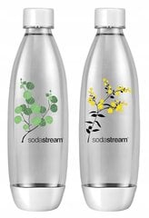 Mulliveemasina SodaStream veepudelid, 1l, 2tk. hind ja info | Mulliveemasinad | hansapost.ee