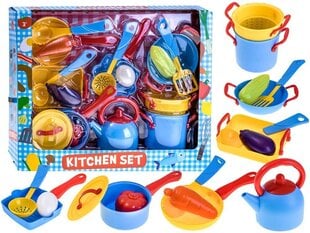 Набор игрушечной посуды, 18 шт. цена и информация | Игрушки для девочек | hansapost.ee