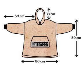 BARAMOOR детский джемпер - плед "Rockets" цена и информация | Оригинальные свитеры | hansapost.ee
