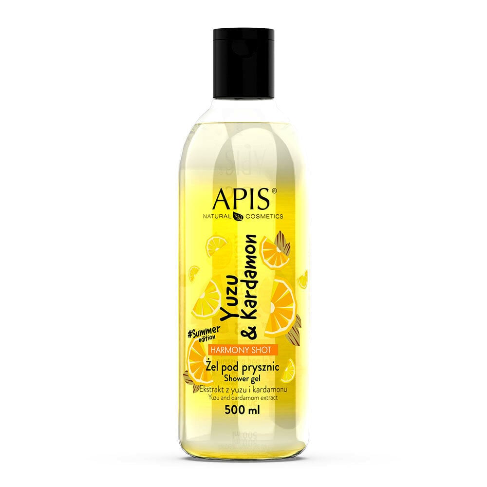 Dušigeel Apis Harmony Shot Yuzu and Cardamom, 500ml hind ja info | Dušigeelid, õlid | hansapost.ee