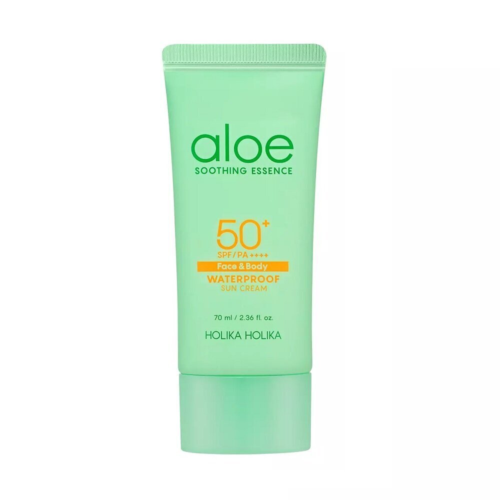 Päikesekreem Holika Holika Aloe veekindel päikesegeel SPF50+, 70ml цена и информация | Päikesekaitse ja päevitusjärgsed kreemid | hansapost.ee