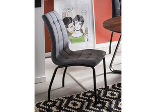 Комплект из 2 обеденных стульев Mob, серый цвет цена и информация | Стулья для кухни и столовой | hansapost.ee