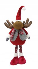 Jõulupäkapikk põder Rudolf, 88 cm hind ja info | Jõulukaunistused | hansapost.ee