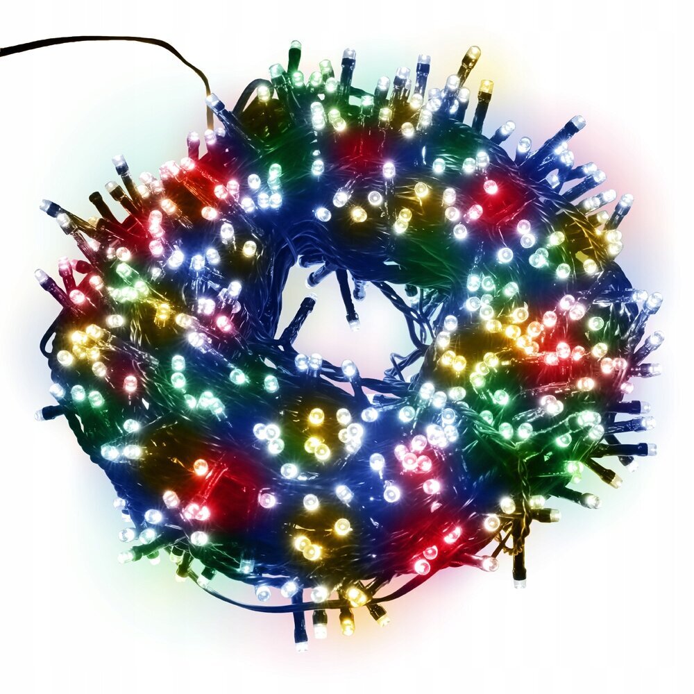 Valguskett 500 LED, värviline hind ja info | Jõulutuled | hansapost.ee