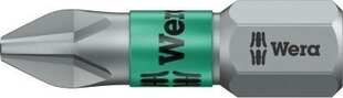 Otsik BTZ PH 1x25mm, Wera 05056420001, 10 tk. hind ja info | Käsitööriistad | hansapost.ee