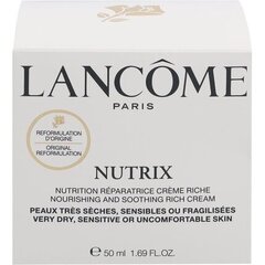 Näokreem Lancome Nutrix Nourishing And Soothing Rich Cream hind ja info | Näokreemid | hansapost.ee