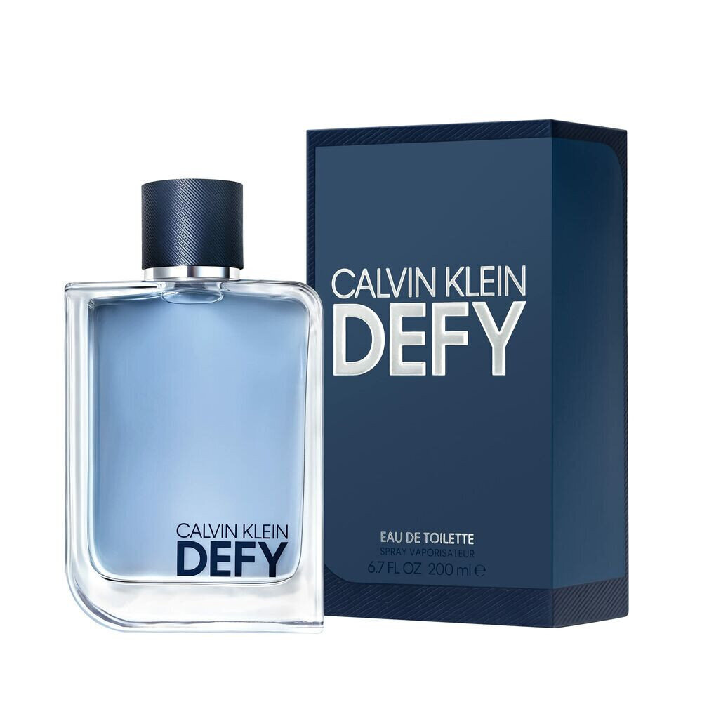 Meeste parfüüm Calvin Klein Defy EDT (200 ml) цена и информация | Parfüümid meestele | hansapost.ee