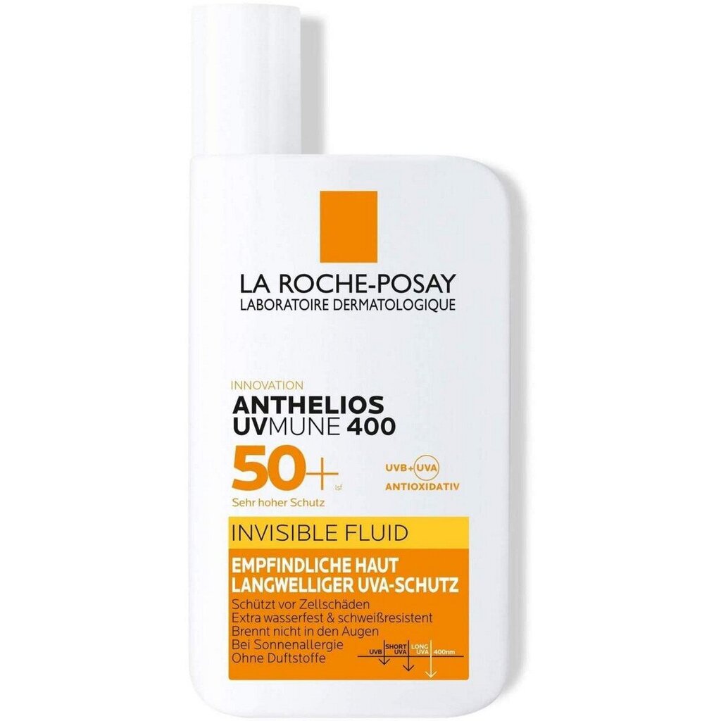 Päikesekreem näole La Roche Posay Anthelios UVMUNE SPF 50+ (50 ml) цена и информация | Päikesekaitse ja päevitusjärgsed kreemid | hansapost.ee