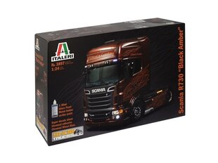 Mudelikomplekt Italeri - Scania R730 ''Black Amber'', 1/24, 3897 price and information | Klotsid ja konstruktorid | hansapost.ee