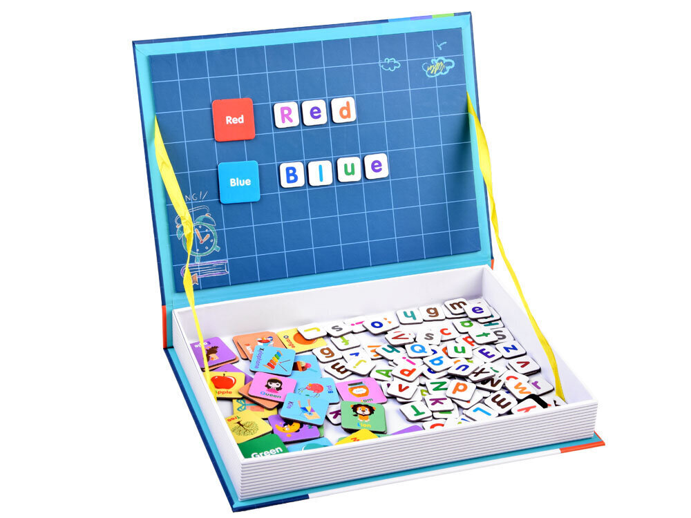 Magnetiline raamat - pusle "English Alphabet" цена и информация | Arendavad laste mänguasjad | hansapost.ee