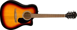Elektroakustiline kitarr Fender FA-125CE DREADNOUGHT, Sunburst hind ja info | Kitarrid | hansapost.ee