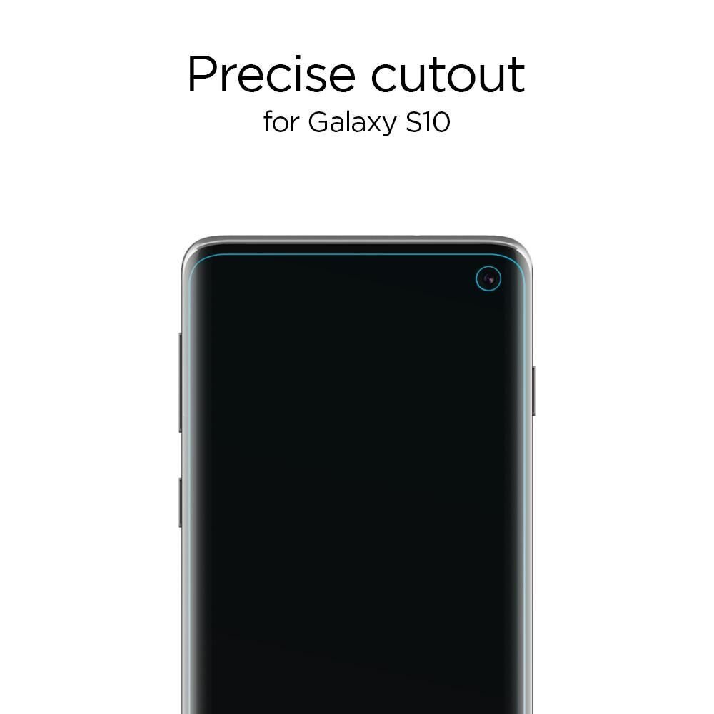 Spigen 606FL25695 Samsung Galaxy S10 Plus цена и информация | Ekraani kaitseklaasid ja kaitsekiled | hansapost.ee