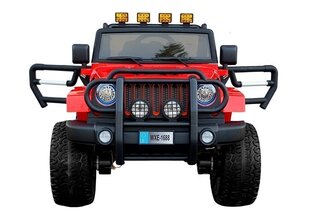 Laste elektriauto Jeep 4x4 WXE-1688, punane цена и информация | Электромобили для детей | hansapost.ee