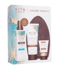 Isepruunistav komplekt Vita Liberata: Isepruunistav udu, 200 ml + isepruunistav losjoon, 200 ml + kehapõhi, 30 ml + kinnas, 1 tk hind ja info | Isepruunistavad kreemid | hansapost.ee