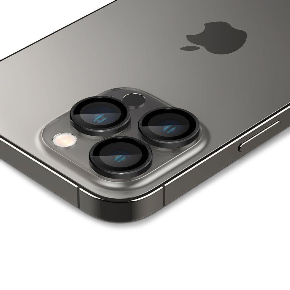 Spigen Optik kaamerakaitse iPhone 14 PRO / 14 Pro Max цена и информация | Ekraani kaitseklaasid ja kaitsekiled | hansapost.ee